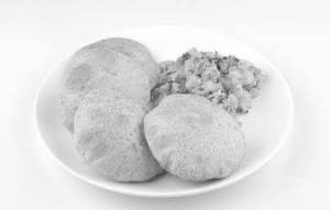 Zeera Aalu+4 Poori
