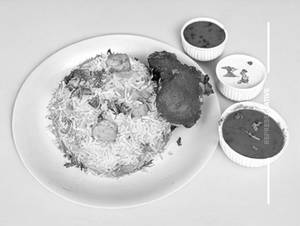 Chicken dum biryani mini