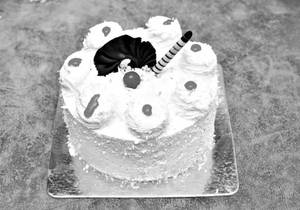 White forest cake