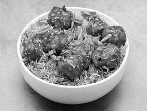 Veg Manchurian Rice