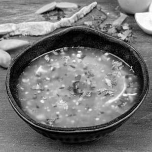 Spicy lemon corriander soup
