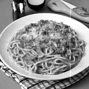 Ham-it-up Spaghetti Pasta