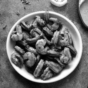 Prawns Okra Rice
