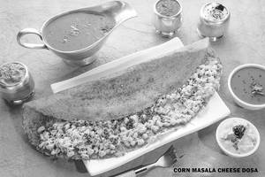 Corn Masala Cheese Dosa