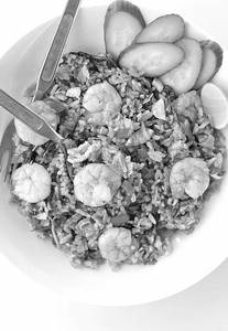 Mexican Prawn Fried Rice