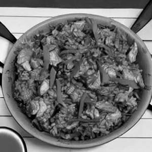Chicken Singapore Rice