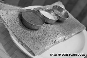 Rava Mysore Plain Dosa