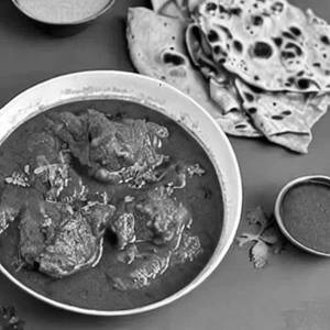 Mutton Handi (half)