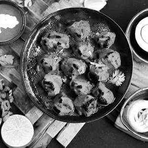 Mushroom Pahadi Tikka