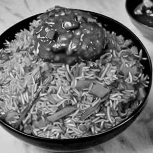 Veg Manchurian Fried Rice