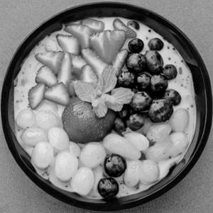 Fresh Mixed Fruit Cream