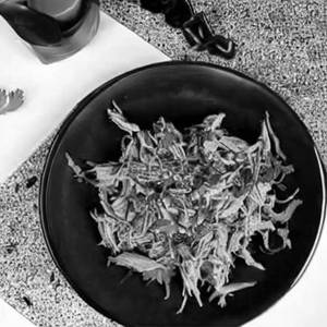 Shredded Chicken in Black Pepper Sauce