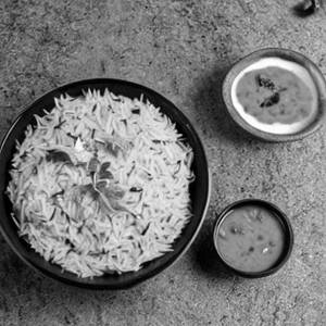 Plain Dal Rice