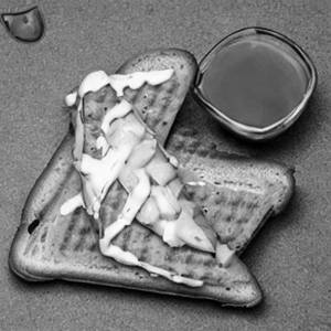 Mayo Veg Toast