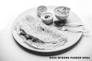 Rava Mysore Paneer Dosa