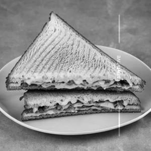 Brown Cheese Sandwich