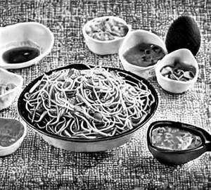Egg Manchurian Noodles