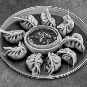 Veg Kurkure Momos