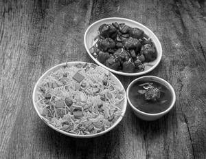 Veg Manchurian Fried Rice
