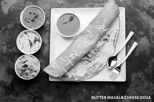 Butter Masala Cheese Dosa