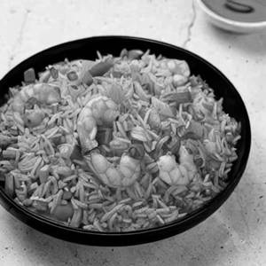 Prawns Triple Schezwan Fried Rice 