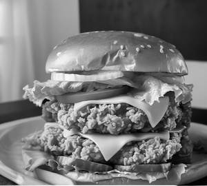 Chicken Burger + Boost