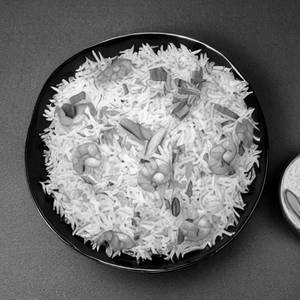 Prawn Manchurian Rice [1000Ml] With Gravy [600 Ml]