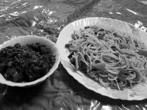 1 Veg Noodles + 1 Dry Manchurian