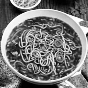 Veg  Noodle Soup
