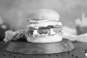 Chilli Paneer Burger