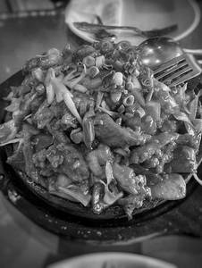 Chicken Sizzing Chilly Peparika