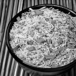 Veg Mushroom Shanghai Fried Rice 
