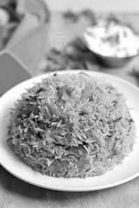 Plain biryani