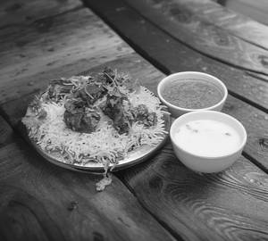 Mutton Biryani Single