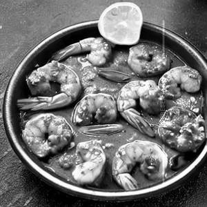 Prawns in Lemon Garlic Coriander Sauce