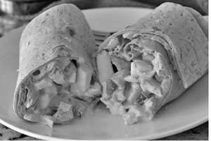 Cheesy Egg Chick Wraps