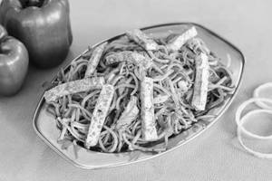 Paneer noodles