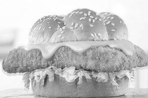 Cheesy Fish  Burger
