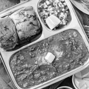 Butter Pav Bhaji