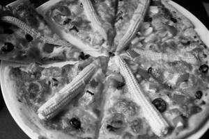 Babycorn Pizza