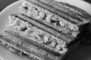 Grilled Tower Sweet Corn Sandwich