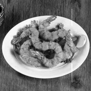 Golden Fried Prawns