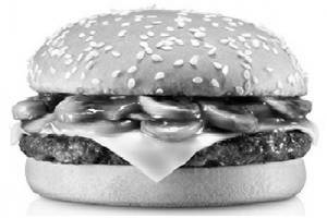 Cheesy Mushroom Burger