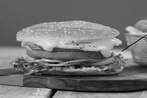 Cheesy Egg Burger