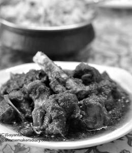 Mutton Kasha. Half