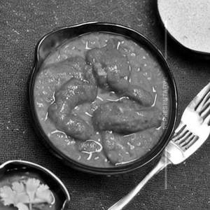 Veg. Bheja Fry Gravy