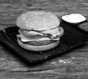 Cheese Aloo Tikki Burger