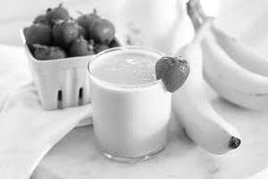 Banana with Strawberry Shake