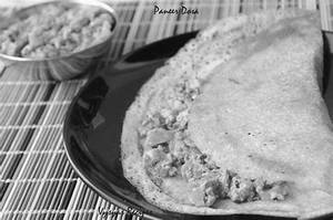 Paneer masala dosa