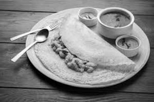 Paneer masala dosa